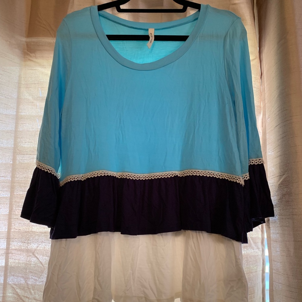 3/4 sleeve top